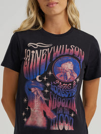 Wrangler x Lainey Wilson To The Moon Tee in Black