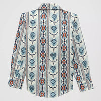 Wrangler Boy's Checotah L/S Western Snap Shirt in Grey Steerhead