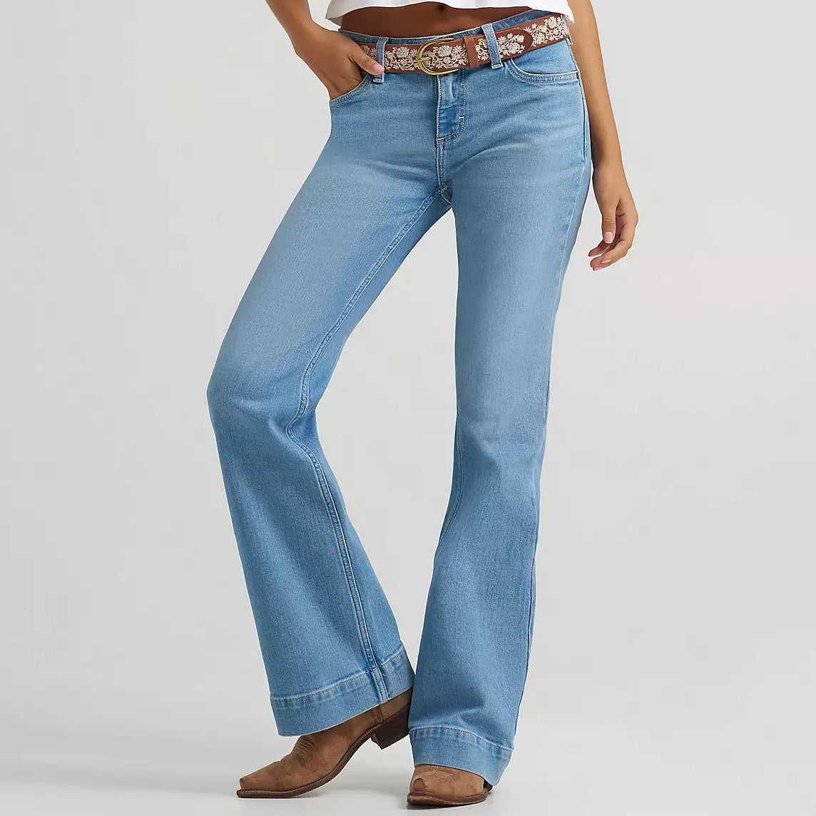Wrangler Retro Women's Mae Trouser Jean in Bridget