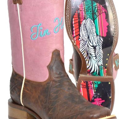 Tin Haul Women's Azteca Western Boot