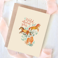 Western Greeting Cards by Tirzah Lane Art