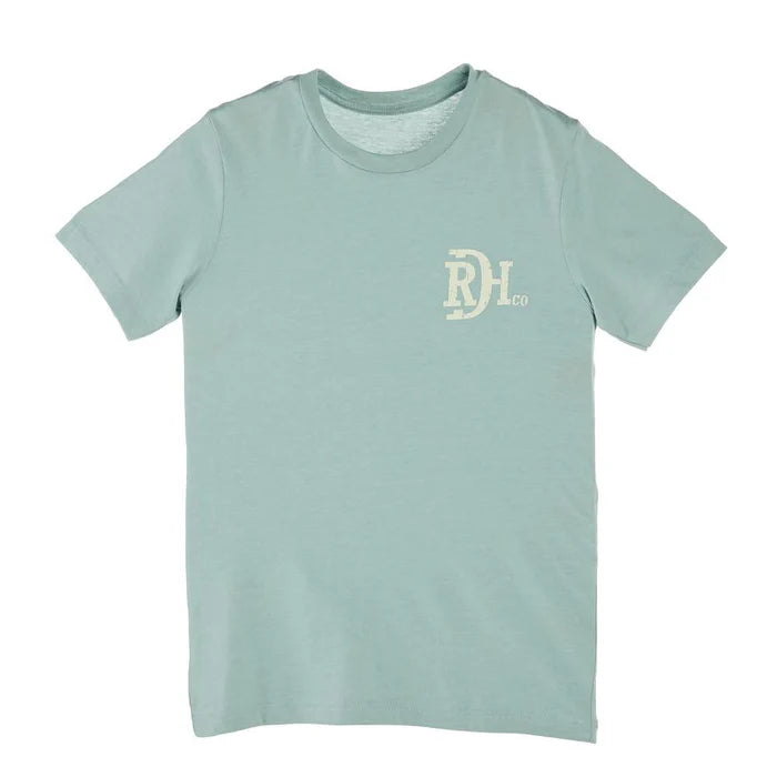 Red Dirt Hat Co. "Big Duck Energy" Graphic T-Shirt in Dusty Blue