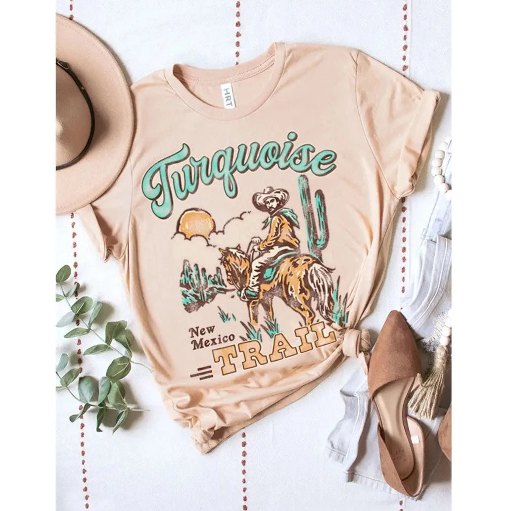 Women's "Turquoise Trail" Graphic Tee