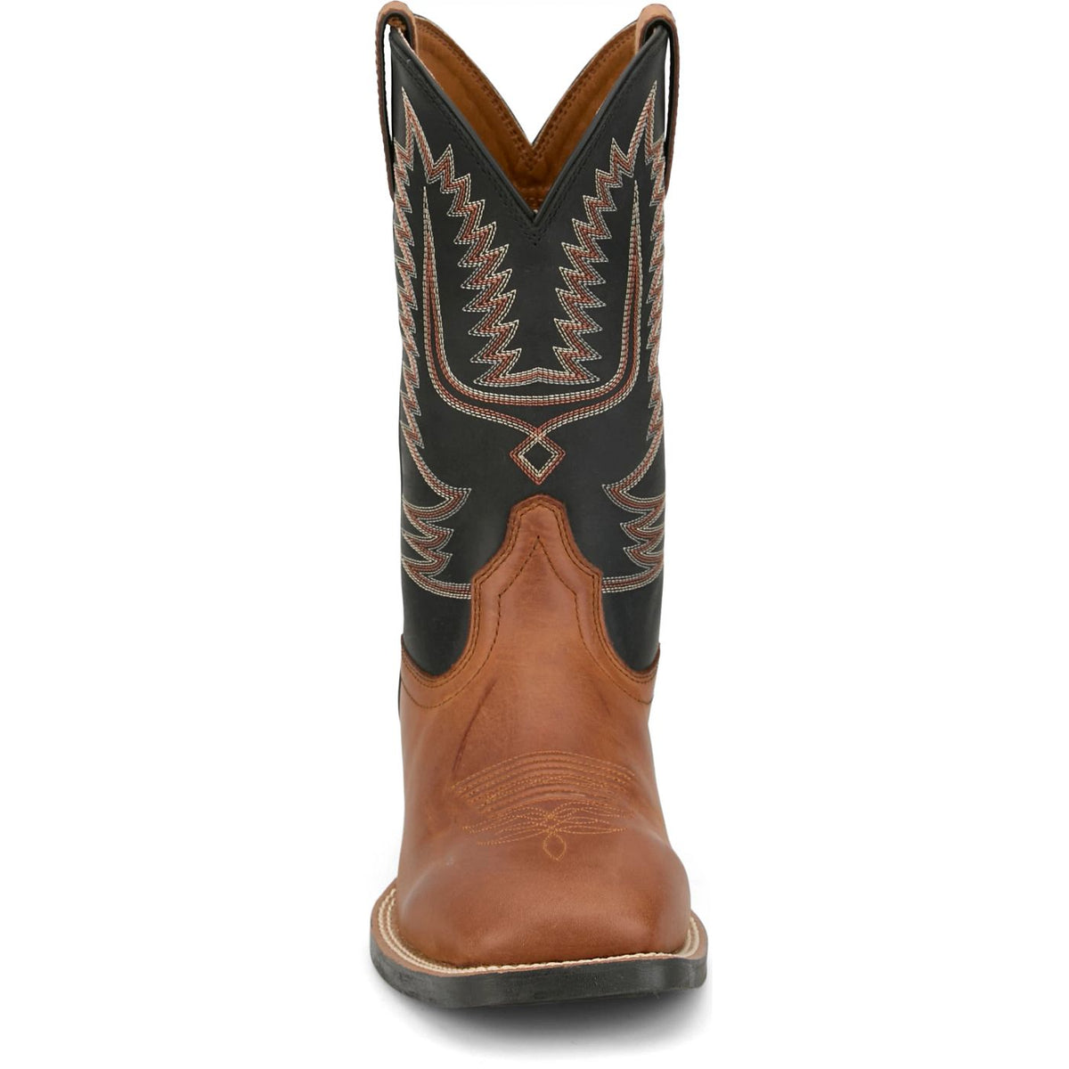 Justin Men's Gage 11" Western Boot in Tan Brown/Black