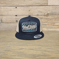 Red Dirt Hat Co. "Gambler" Hat in Black/Khaki