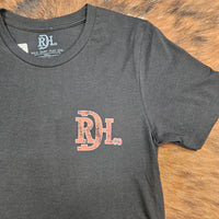 Red Dirt Hat Co. "Paisley" Graphic T-Shirt in Black