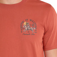 Panhandle Slim Unisex Graphic T-Shirt in Rust