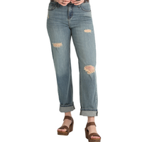 Cruel Women's Mid Ride Boyfriend Jean