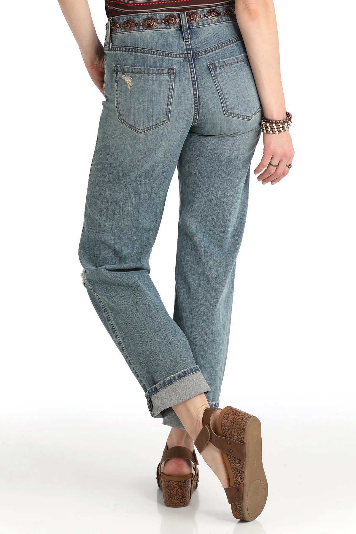 Cruel Women's Mid Ride Boyfriend Jean