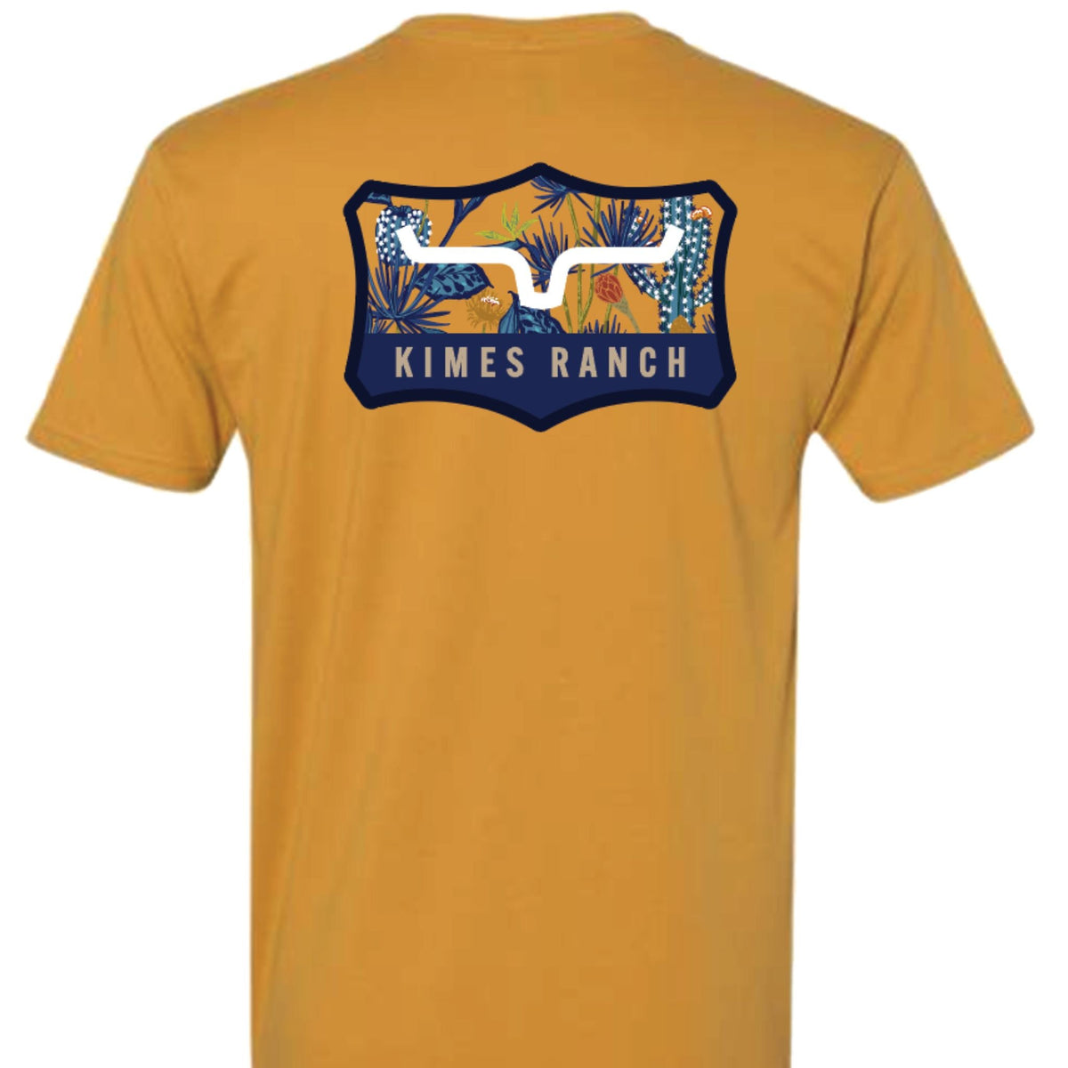 Kimes Ranch Dillard Floral T-Shirt in Antique Gold