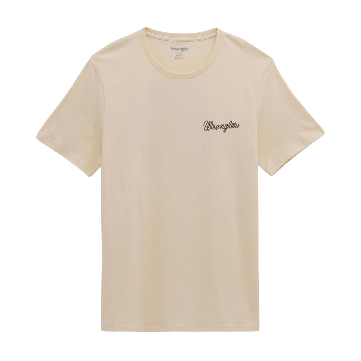 Wrangler Men's Western Print Graphic T-Shirt in Antique White