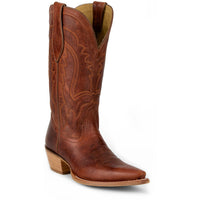 Tony Lama Women's Val 12" Western Boot in Brown
