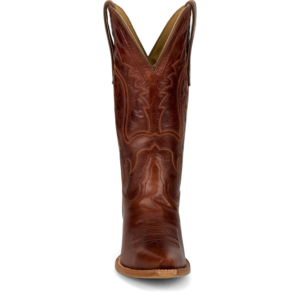 Tony Lama Women's Val 12" Western Boot in Brown