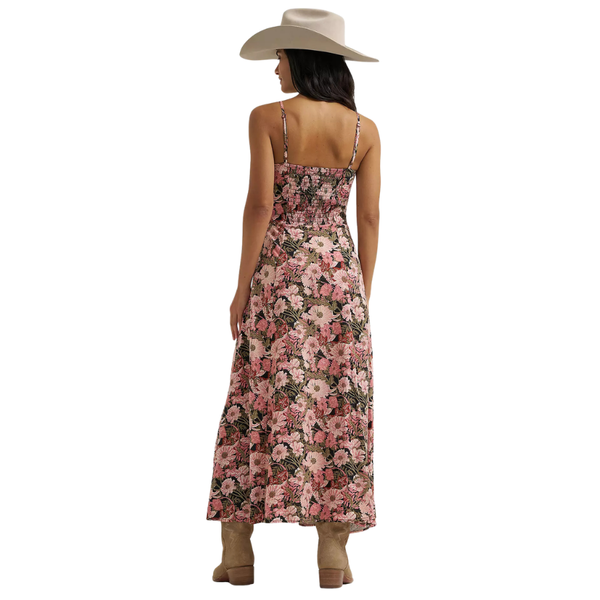 Wrangler Women's Tank Maxi Dress in Pink