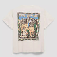 Wrangler Retro Women's S/S Wild Free Graphic Tee in Egret