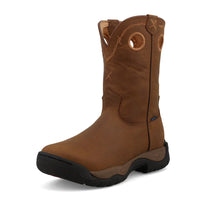 Twisted X Women's 9" All Around Work Boot in Distressed Saddle