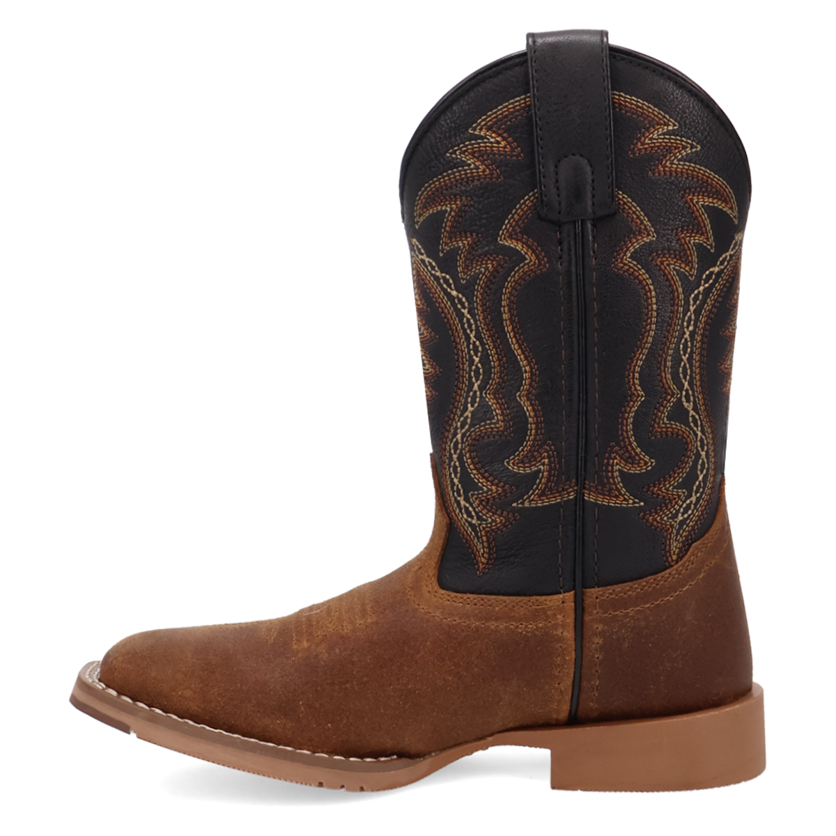 Dan Post Kid's Beasley Leather Boot in Tan/Black