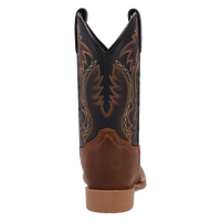Dan Post Kid's Beasley Leather Boot in Tan/Black