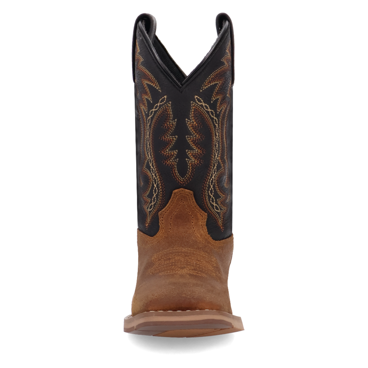 Dan Post Kid's Beasley Leather Boot in Tan/Black