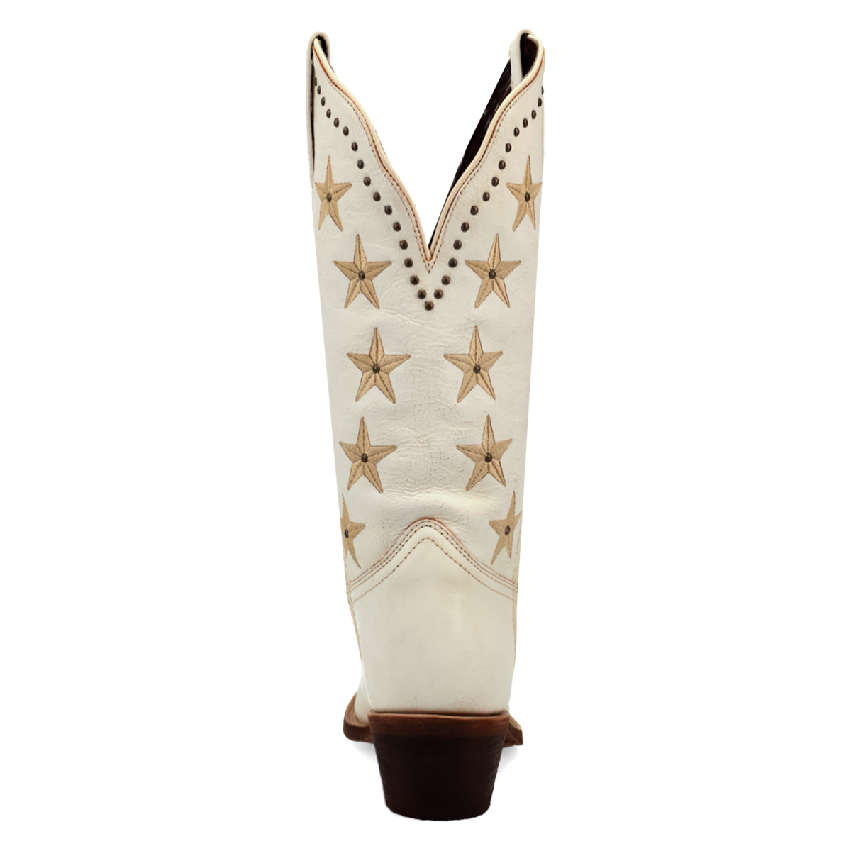 Laredo Women's Serenade Snip Toe Leather Boot in White