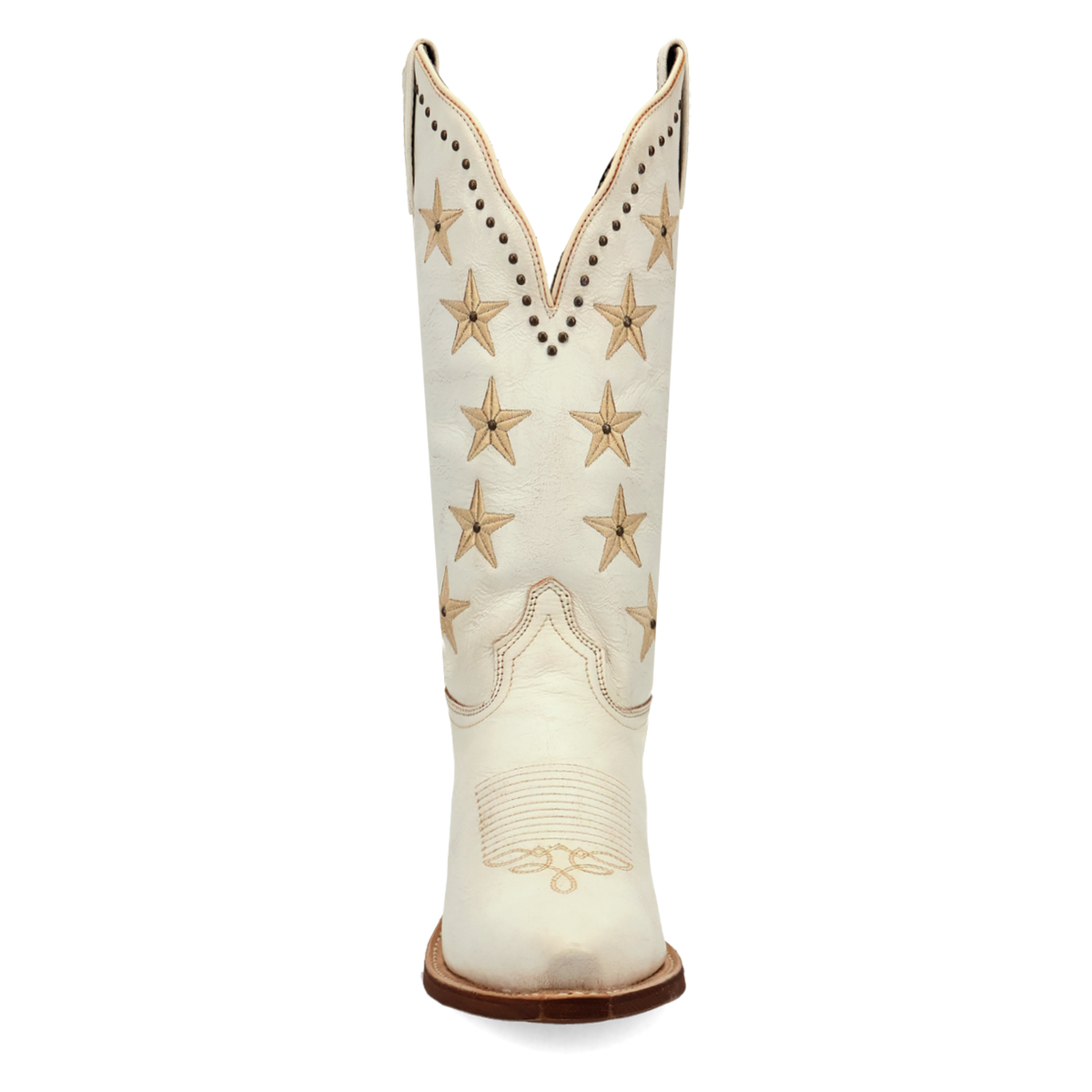 Laredo Women's Serenade Snip Toe Leather Boot in White