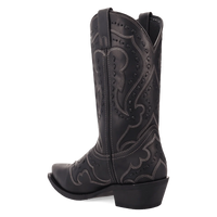 Laredo Men's Squire Snip Toe Western Boot in Black