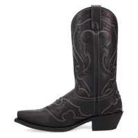 Laredo Men's Squire Snip Toe Western Boot in Black