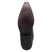 Laredo Men's Squire Snip Toe Western Boot in Black