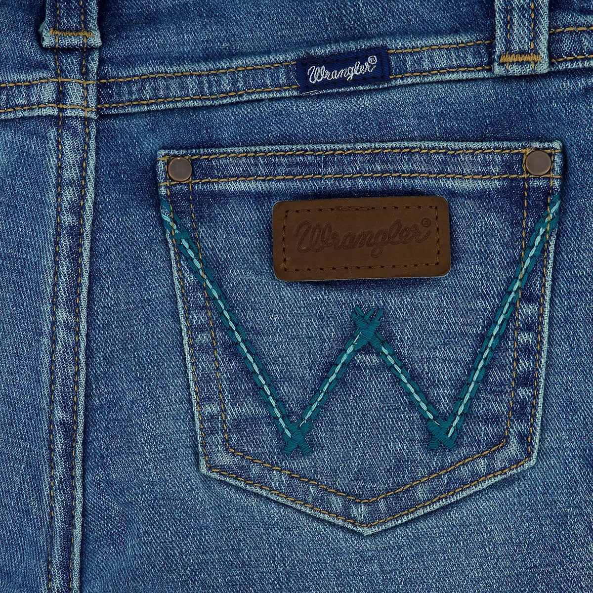 Wrangler Retro Girl's Bootcut Jean in April