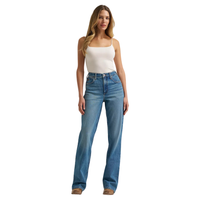 Wrangler Women's Ultimate Riding Jean High Rise Skylar Relaxed Bootcut in Ryan