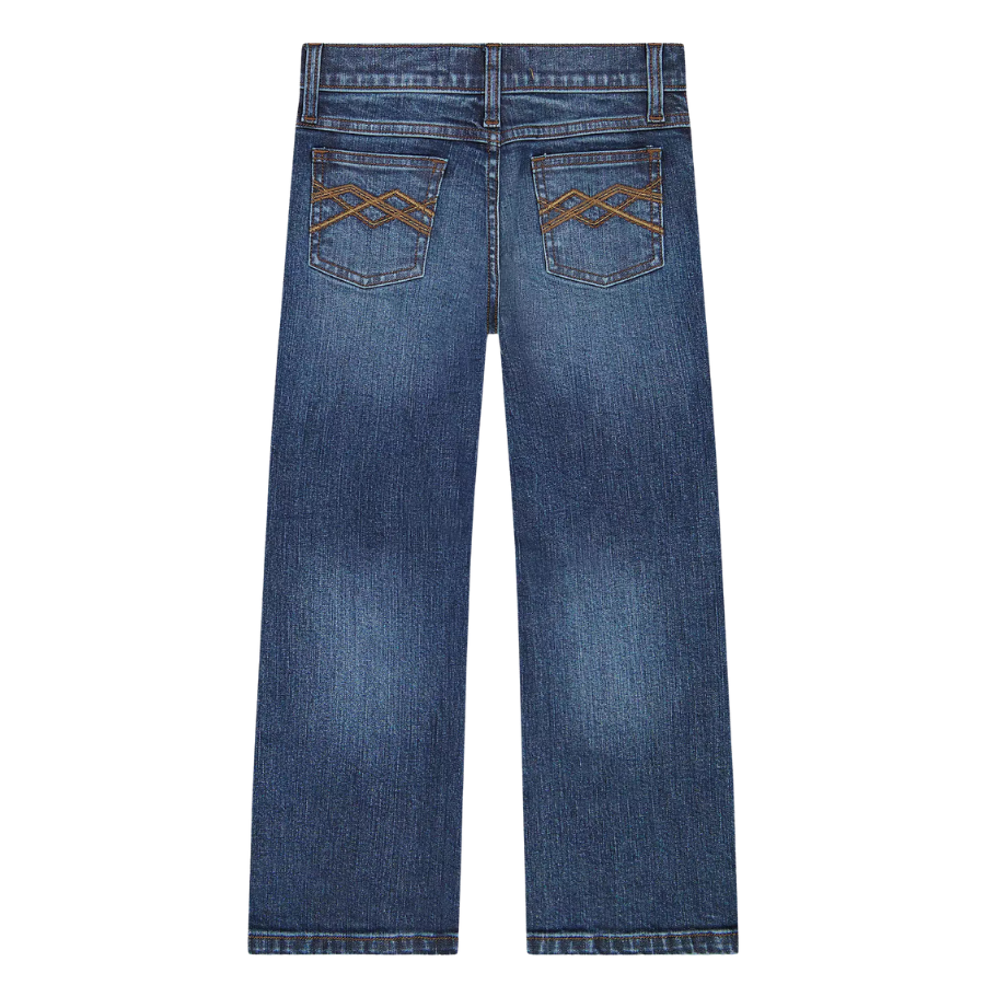 Wrangler 20X Boy's Vintage Bootcut Slim Fit Jean in Shore