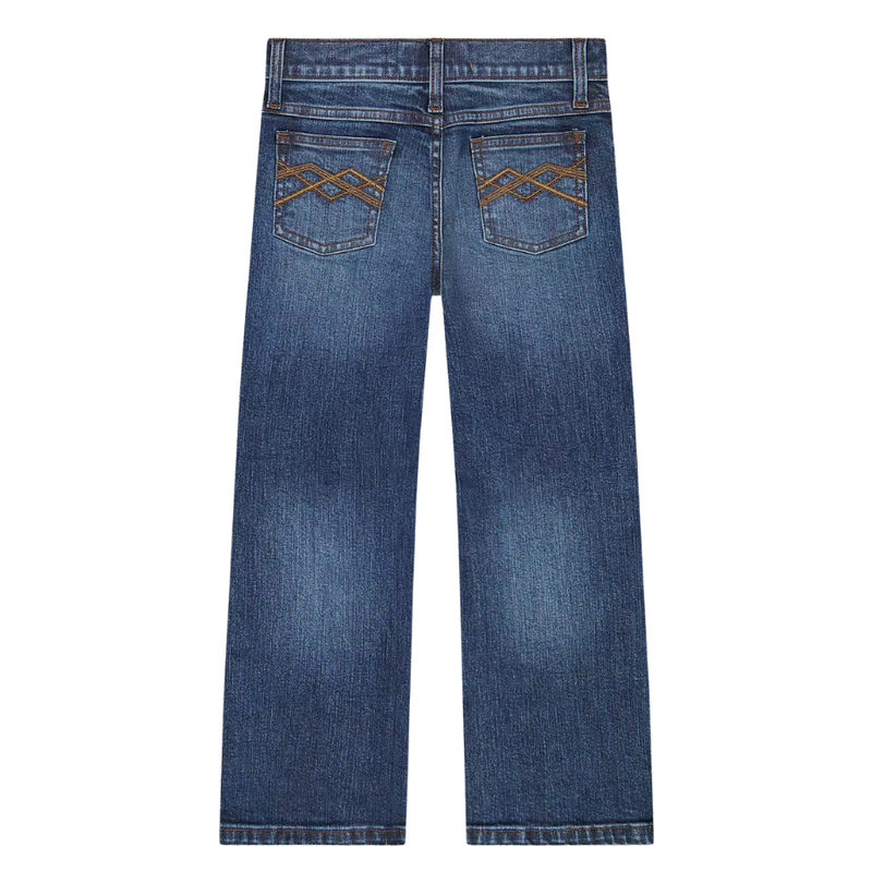 Wrangler 20X Toddler Boy's Vintage Bootcut Slim Fit Jean in Shore