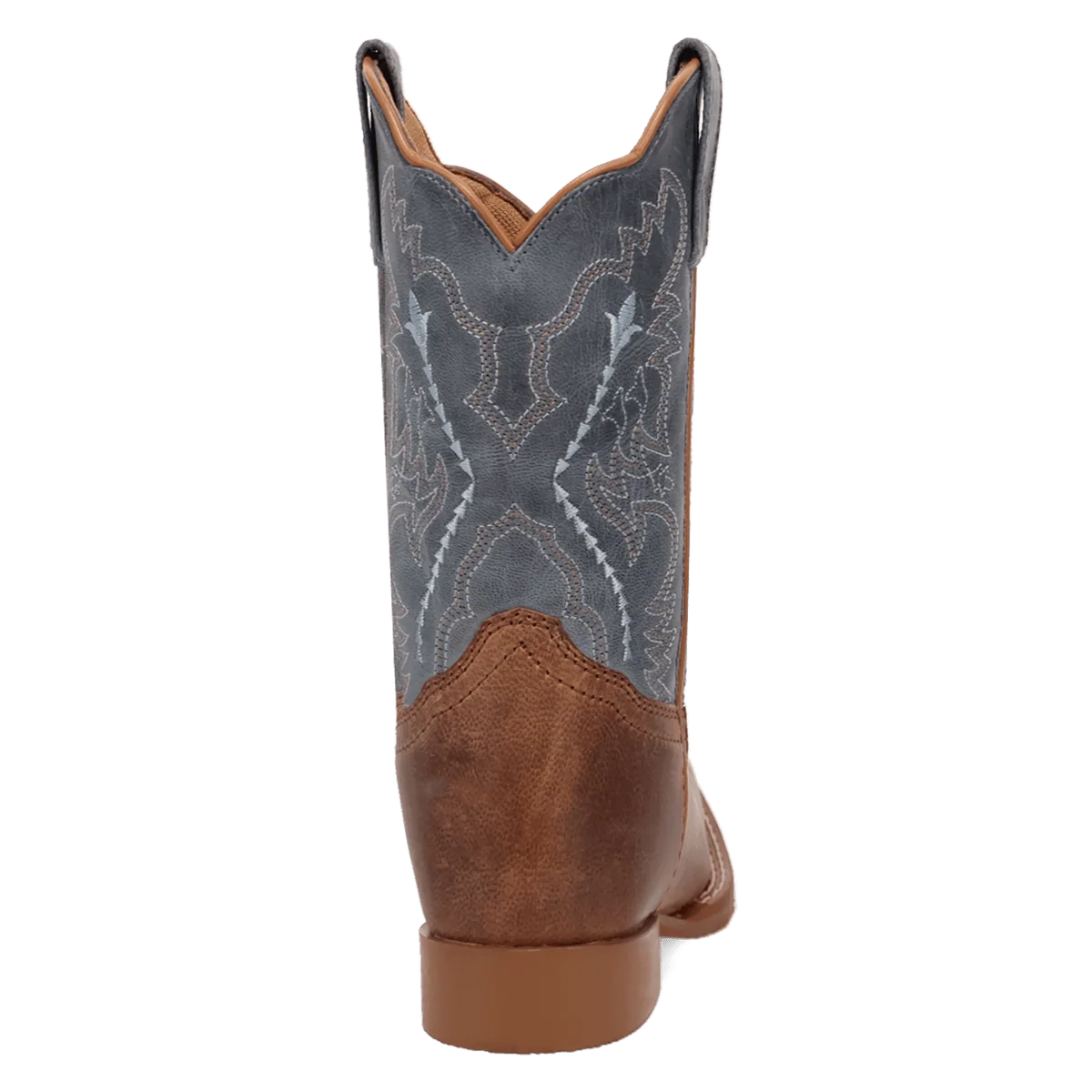 Dan Post Kid's Salina Western Boot in Tan/Blue