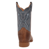 Dan Post Kid's Salina Western Boot in Tan/Blue