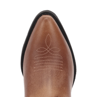 Dan Post Girl's Happy Trails Leather Fringe Boot in Tan