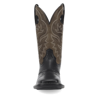 Laredo Men's Burnham Leather Boot in Black/Grey