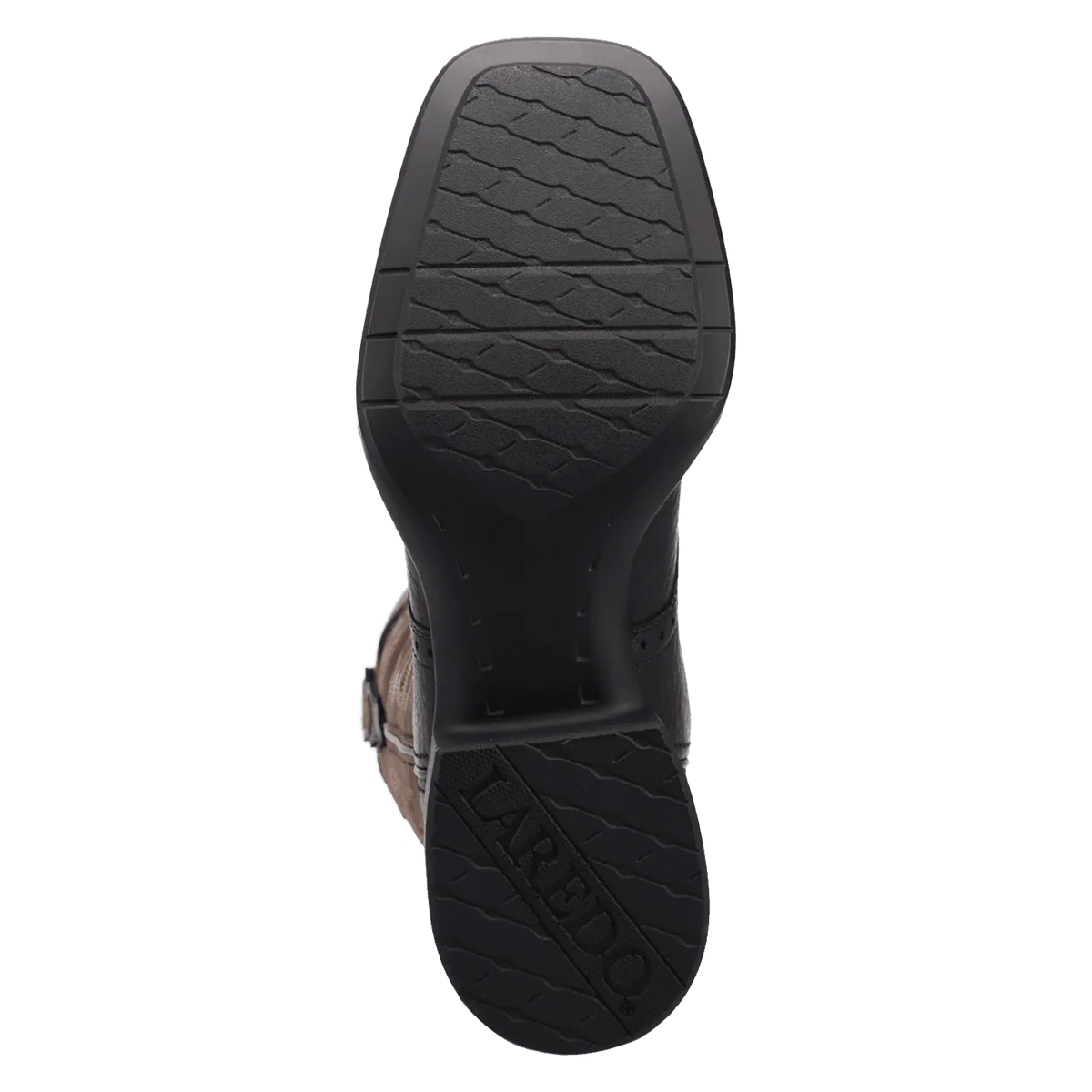 Laredo Men's Burnham Leather Boot in Black/Grey
