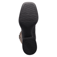Laredo Men's Burnham Leather Boot in Black/Grey