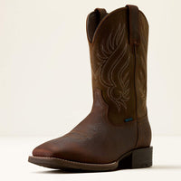 Ariat Men's Sport Riggs Waterproof Wide Square Toe Cowboy Boot in Copper Kettle
