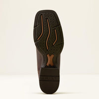 Ariat Women's Round Up Ruidoso Wide Square Toe Boot in Arizona Brown