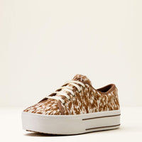 Ariat Women's Skylar Platform Shoe in Speckled Cow Print