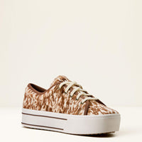 Ariat Women's Skylar Platform Shoe in Speckled Cow Print