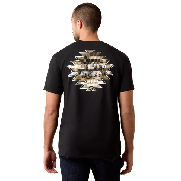 Ariat Men's Cactus Rider T-Shirt in Black