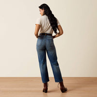 Ariat Women’s Ultra High Rise Tomboy Relaxed Straight Leg Jeans in Haiti