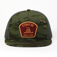 Cinch Men's Rural & Rouge Trucker Cap in Olive