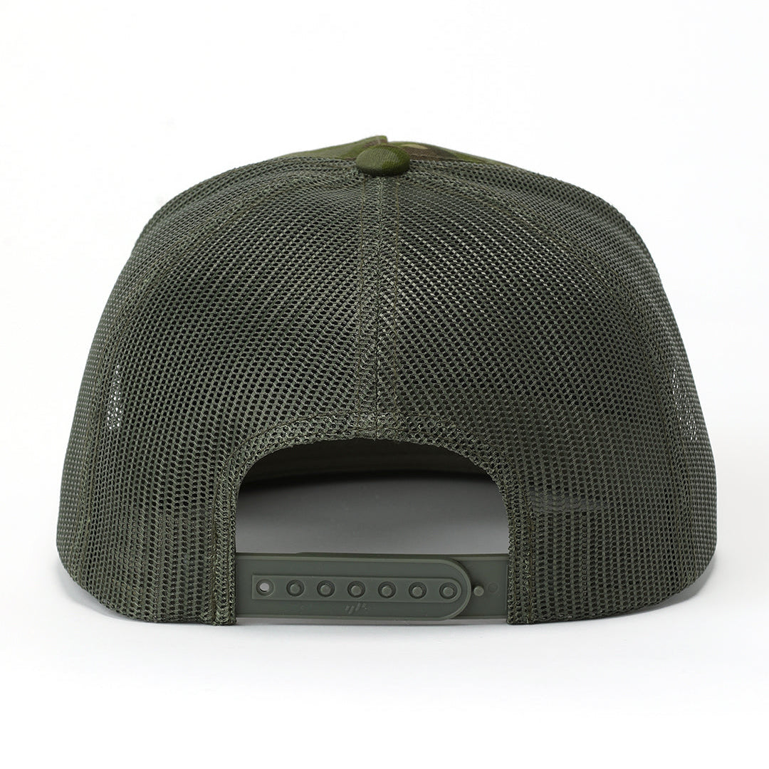 Cinch Men's Rural & Rouge Trucker Cap in Olive