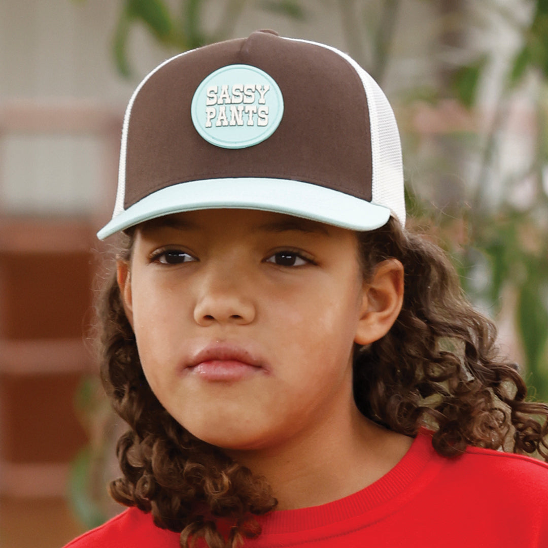 Cruel Girls Youth Hat in Brown