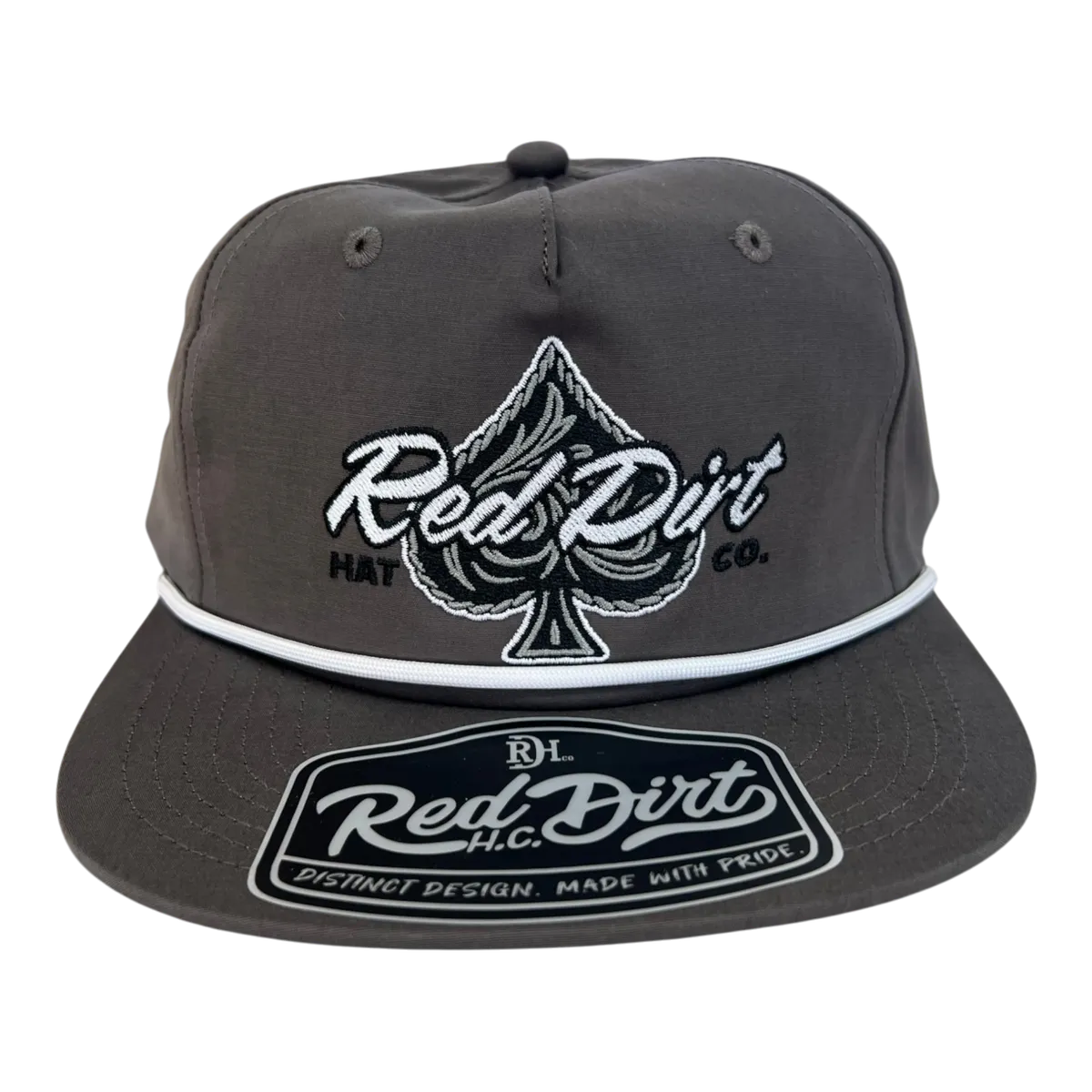 Red Dirt Hat Co. Hold Em' Hat in Charcoal