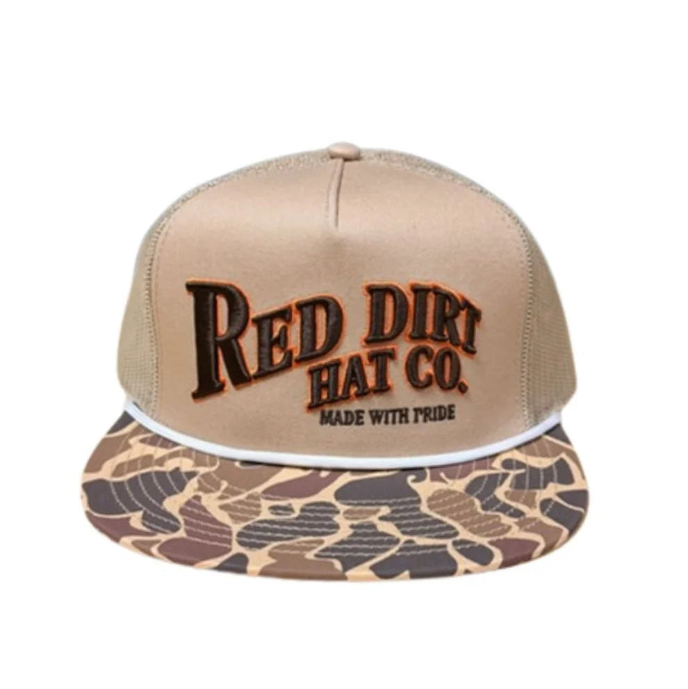 Red Dirt Hat Co. Old Skool II Hat in Khaki