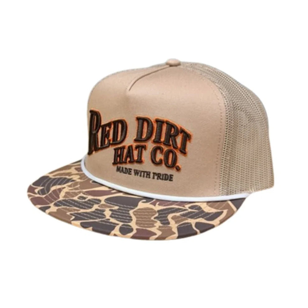 Red Dirt Hat Co. Old Skool II Hat in Khaki